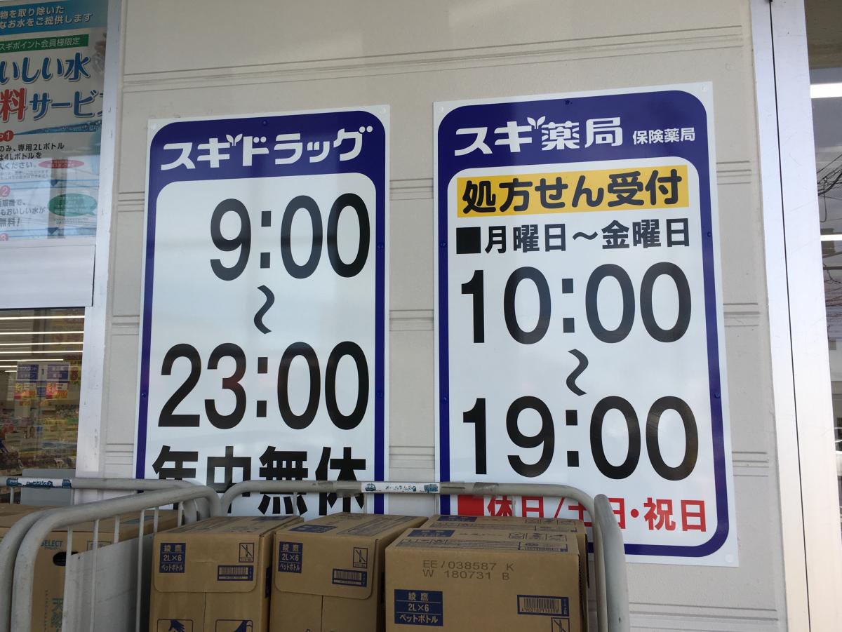 ドラッグストア 薬局 薬店