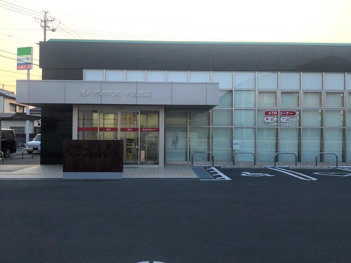 バンクマップ 遠州信用金庫中島支店 浜松市中区曳馬