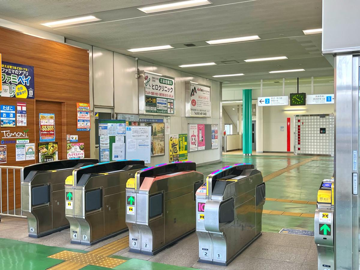 ユキサキナビ 路線図 花小金井駅 西武新宿線