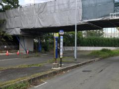 ユキサキナビ 近鉄バス 阪大医学部病院前 バス停留所 吹田市山田丘