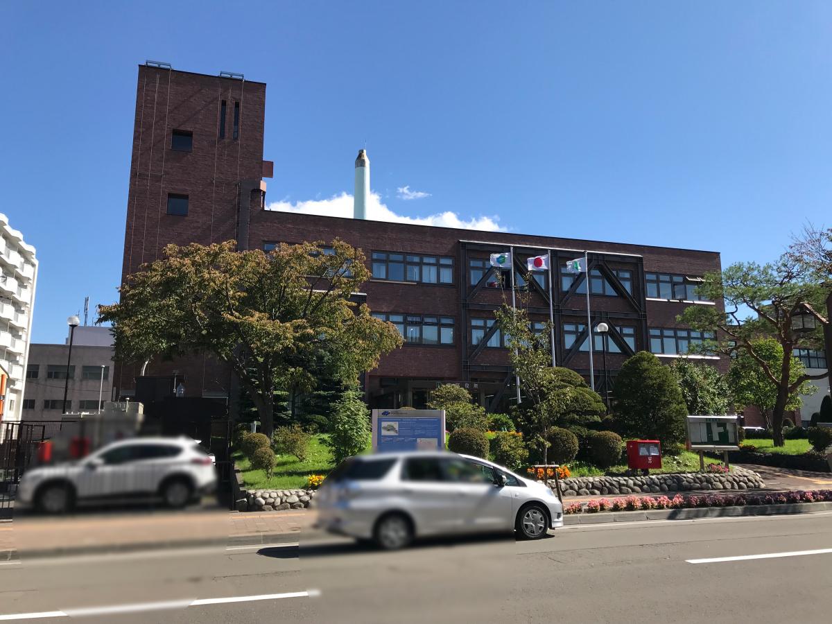 ユキサキナビ 北海道中央バス 南区役所前 バス停留所 札幌市南区真駒内幸町