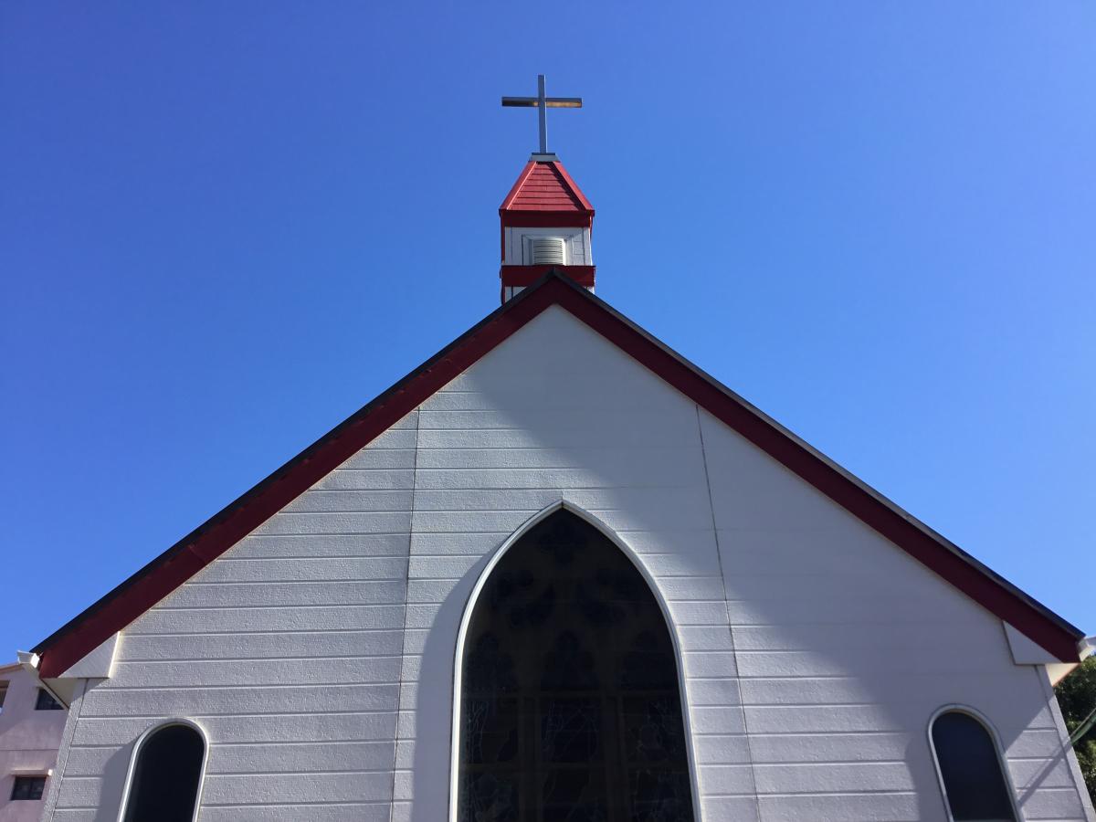 旅探 たびたん 鹿児島復活教会 鹿児島市西田