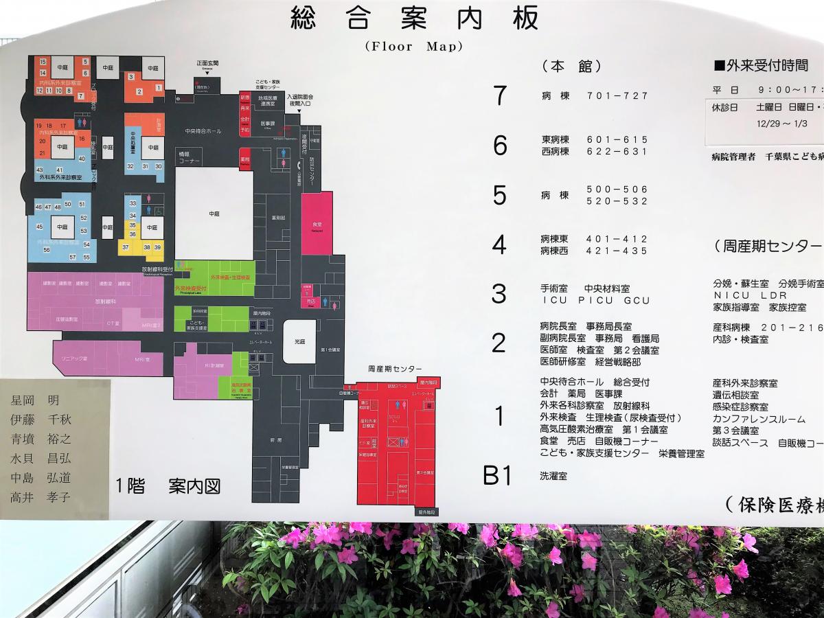 ドクターマップ 千葉県こども病院 千葉市緑区辺田町