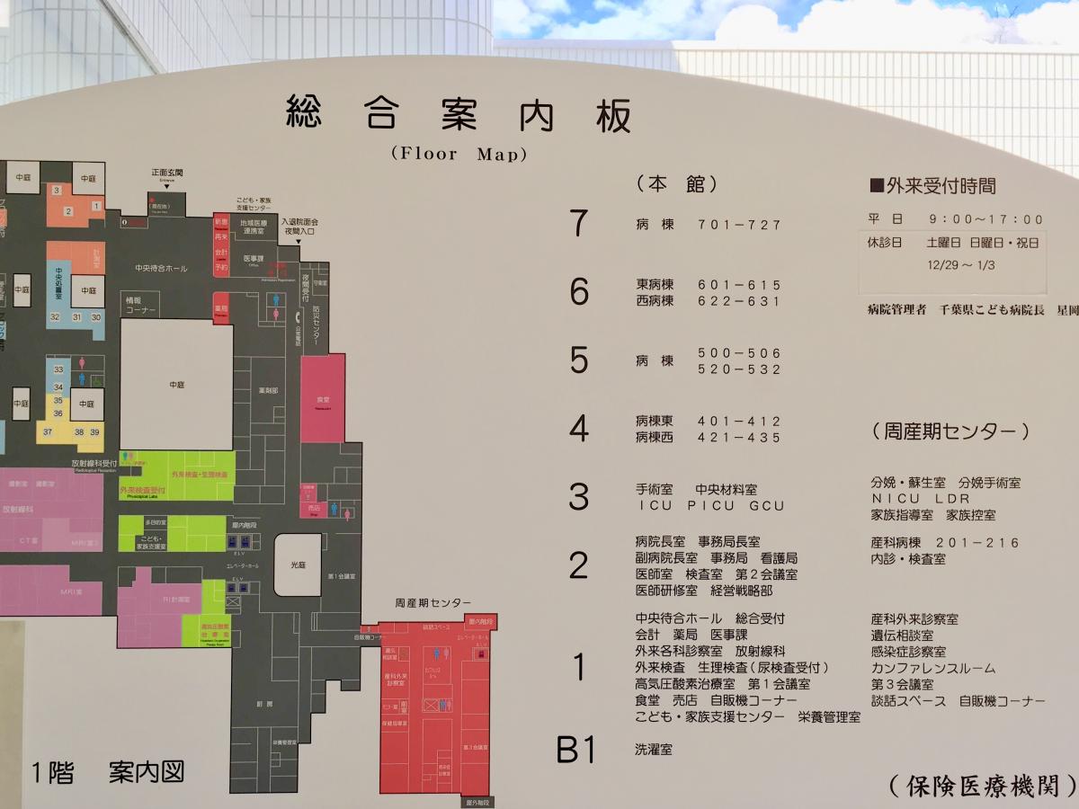 ドクターマップ 千葉県こども病院 千葉市緑区辺田町