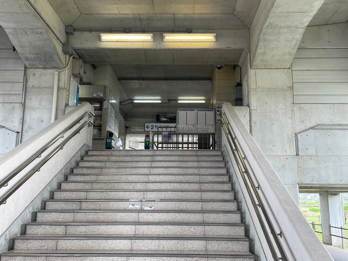 ユキサキナビ 名鉄三河線越戸駅