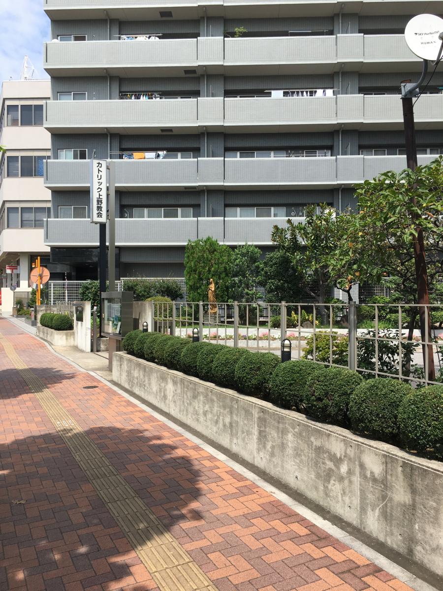 旅探 たびたん カトリック上野教会 台東区下谷