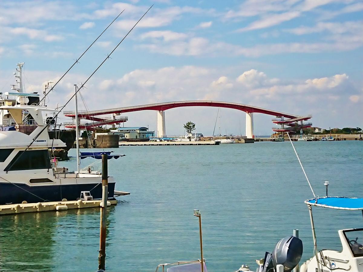 旅探 たびたん 中の島大橋 木更津市中の島