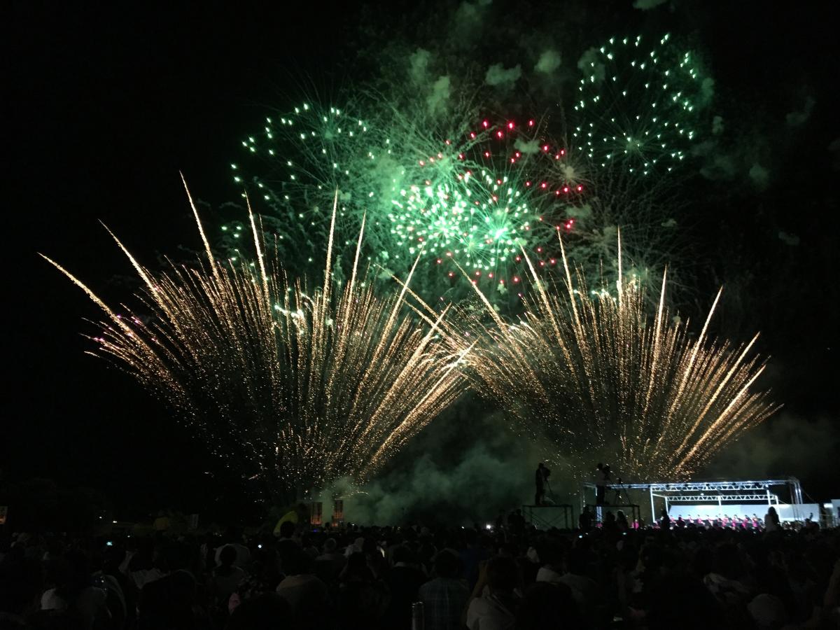 旅探 たびたん 出雲神話まつり 花火大会 出雲市